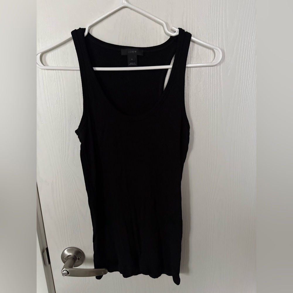 J. Crew Black Tank Top